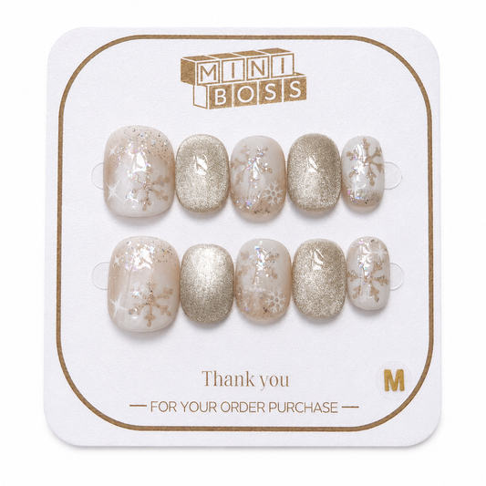 Winter Frost Press-On Nails