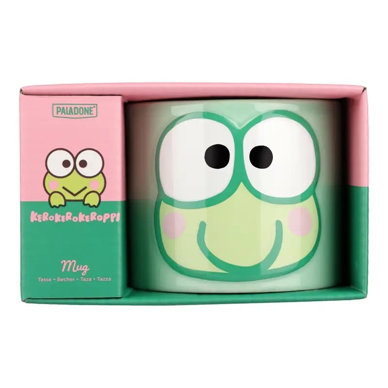 Keroppi Embossed Mug