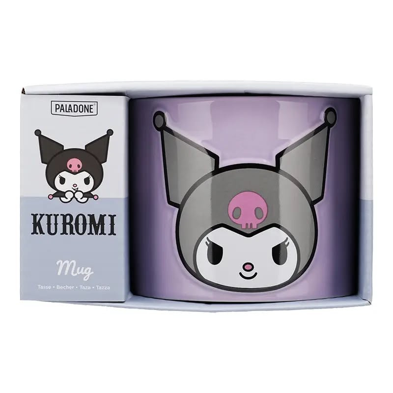 Kuromi Embossed Mug